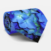 Elegant bläulich blühende Rose Blaue Hydrangeas Krawatte (Gerollt)