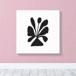 Elegant Bloom Stretched Canvas Print Leinwanddruck