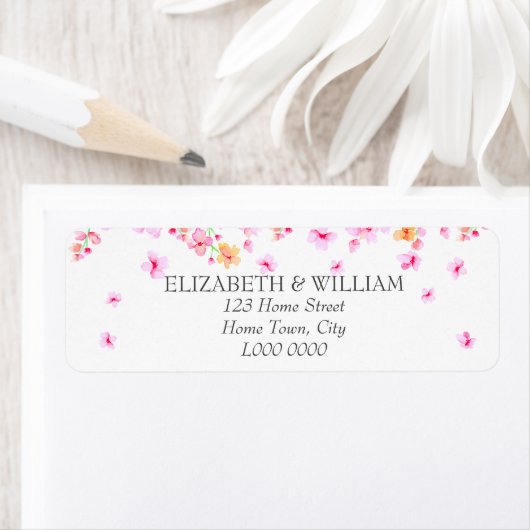Elegant-Blossom-Adressetikett (Insitu)