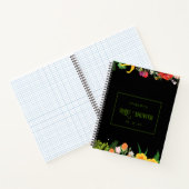 Elegant Blossom Baby Shower Gift List Notebook Notizblock (Innenseite)