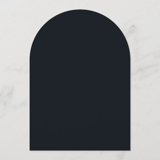 Elegant Blue and Gold Luxury Wedding Invitation Einladung (Rückseite)