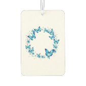 Elegant Blue Butterfly Autolufterfrischer (Rückseite)