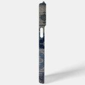 "Elegant Blue Butterfly iPhone 15 Case – Nature-In (Rückseite / Rechts)