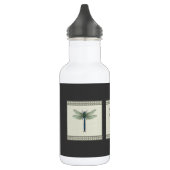 Elegant Blue Dragonfly Edelstahlflasche (Links)