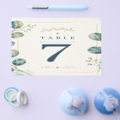 Elegant Blue Eucalyptus Watercolor Flyer (Einzeln)