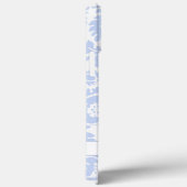 Elegant Blue Floral Botanical Case-Mate iPhone Hülle (Rückseite / Rechts)