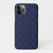 Elegant Blue Geometric iPhone / iPad Gehäuse Case-Mate iPhone Hülle (Rückseite)