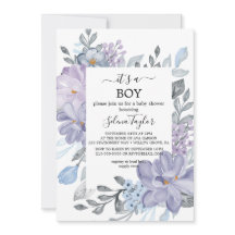 Elegant Blue Hydrangea | Es ist eine Baby-Dusche