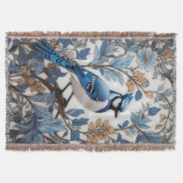 Elegant Blue Jay William Morris Inspiriert Decke