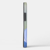 Elegant Blue Lotus Case-Mate iPhone Hülle (Rückseite / Rechts)