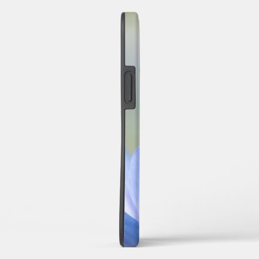 Elegant Blue Lotus Case-Mate iPhone Hülle (Rückseite / Rechts)