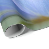 Elegant Blue Lotus Geschenkpapier (Rolleneckpunkt)