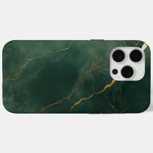 Elegant blue marble stone iPhone / iPad case (Rückseite (Horizontal))