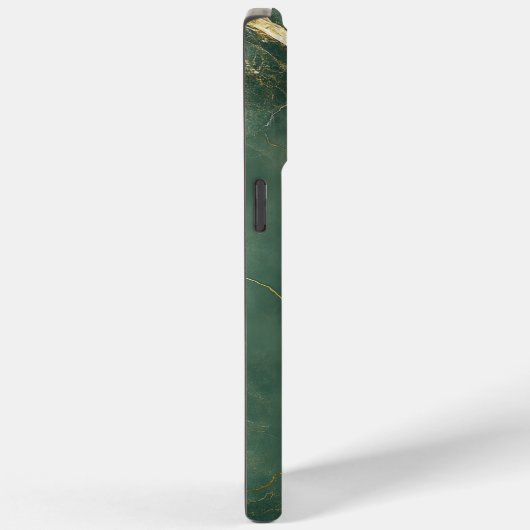 Elegant blue marble stone iPhone / iPad case (Rückseite / Rechts)