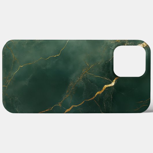 Elegant blue marble stone iPhone / iPad case (Rückseite (Horizontal))