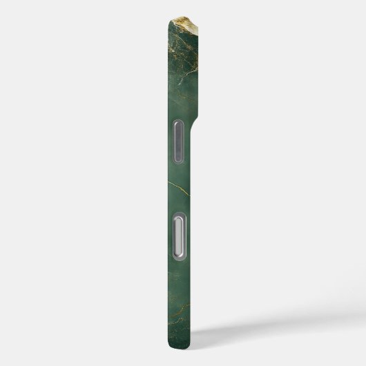 Elegant blue marble stone iPhone / iPad case (Rückseite / Rechts)