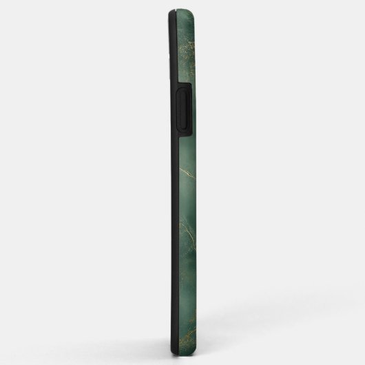 Elegant blue marble stone iPhone / iPad case (Hinten/Rechts)