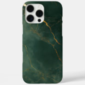 Elegant blue marble stone iPhone / iPad case (Rückseite)