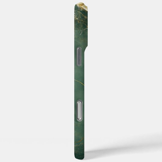 Elegant blue marble stone iPhone / iPad case (Rückseite / Rechts)