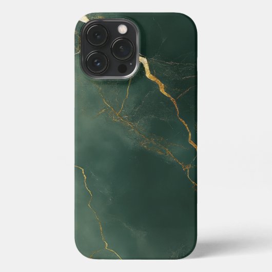 Elegant blue marble stone Phone Case iPhone Hülle (Rückseite)