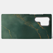 Elegant blue marble stone Phone Case Samsung Galaxy Hülle (Rückseite (Horizontal))