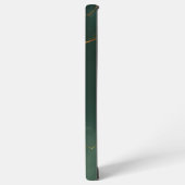 Elegant blue marble stone Phone Case Samsung Galaxy Hülle (Linke Seite)