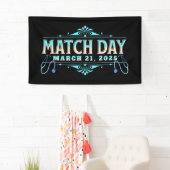 Elegant Blue Match Day 2025 Celebration Banner (Insitu)