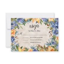 Elegant Blue Orange Blume Tiger Lilies Wedding