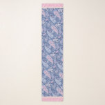 Elegant Blue & Pink Floral Paisley Schal<br><div class="desc">Diese trendige Farbkombination wird Ihr Outfit sofort erfrischen.</div>