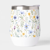 Elegant Blue Purple Watercolor Wildflower  (Links)