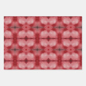 Elegant Blue Red Gray Snowy Berries Weihnachten Geschenkpapier Set (Vorderseite 2)