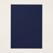 Elegant Blue Script Vielen Dank für Ihr Hochzeitst (Rückseite)