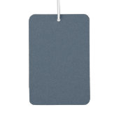Elegant Blue Texture Car Air Freshener Design Autolufterfrischer (Vorderseite)