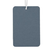 Elegant Blue Texture Car Air Freshener Design Autolufterfrischer (Rückseite)