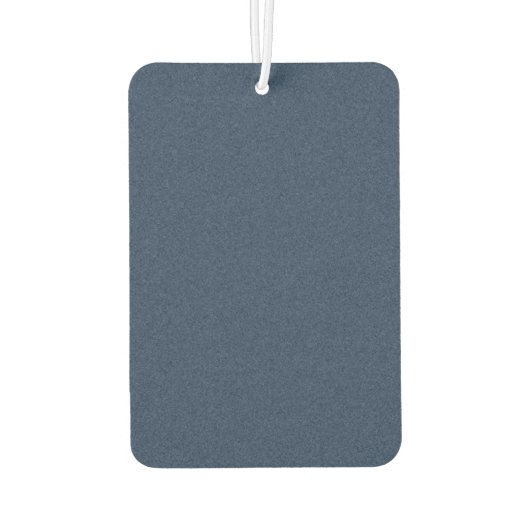 Elegant Blue Texture Car Air Freshener Design Autolufterfrischer (Rückseite)