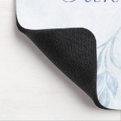 Elegant Blue Vintag Mousepad (Ecke)