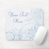 Elegant Blue Vintag Mousepad (Mit Mouse)