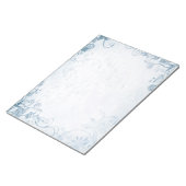 Elegant Blue Vintag Notizblock (angewinkelt)
