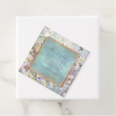 Elegant Blue Watercolor Geschenkanhänger (Beispiel)