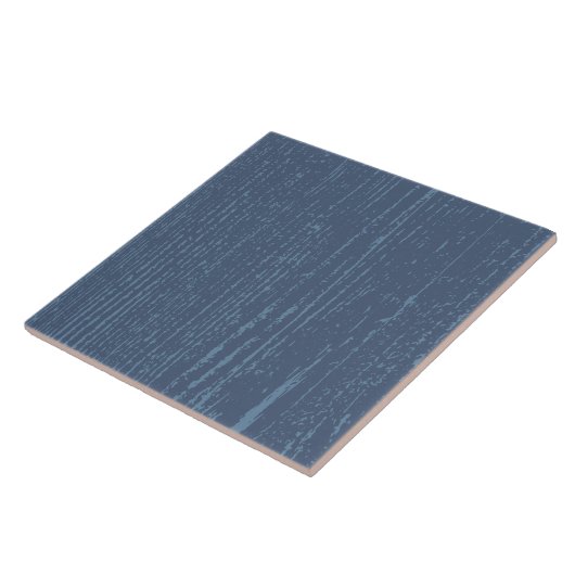 Elegant Blue Wood Grain Fliese (Seite)