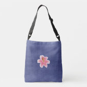 Elegant Blue Y Tragetaschen Mit Langen Trägern (Rückseite)