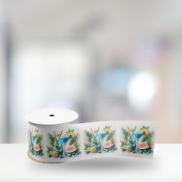 Elegant Blueberry Brunch 30. Geburtstagsfeier Satinband