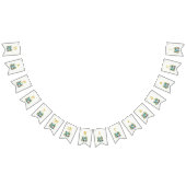 Elegant Blueberry Brunch 30. Geburtstagsfeier Wimpelkette (Alle)