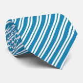 Elegant Bluish White Krawatte (Gerollt)