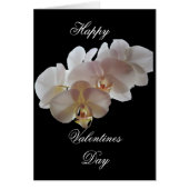 ELEGANT BLUME VALENTINE Karte (Vorne)