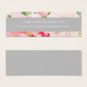 Elegant Blush Floral Wedding Website UAWG (Vorne & Hinten)