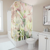Elegant Blush Lilies Duschvorhang (Beispiel)