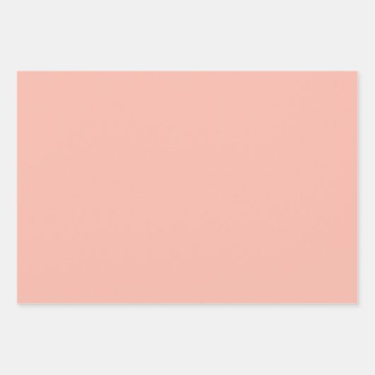 Elegant Blush Pink Coquette Bow Birthday Geschenkpapier Set (Vorderseite 2)