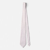 Elegant Blush Pink Floral Wedding Neck Tie Krawatte (Vorderseite)