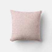 Elegant Blush Pink  Kissen (Vorderseite)